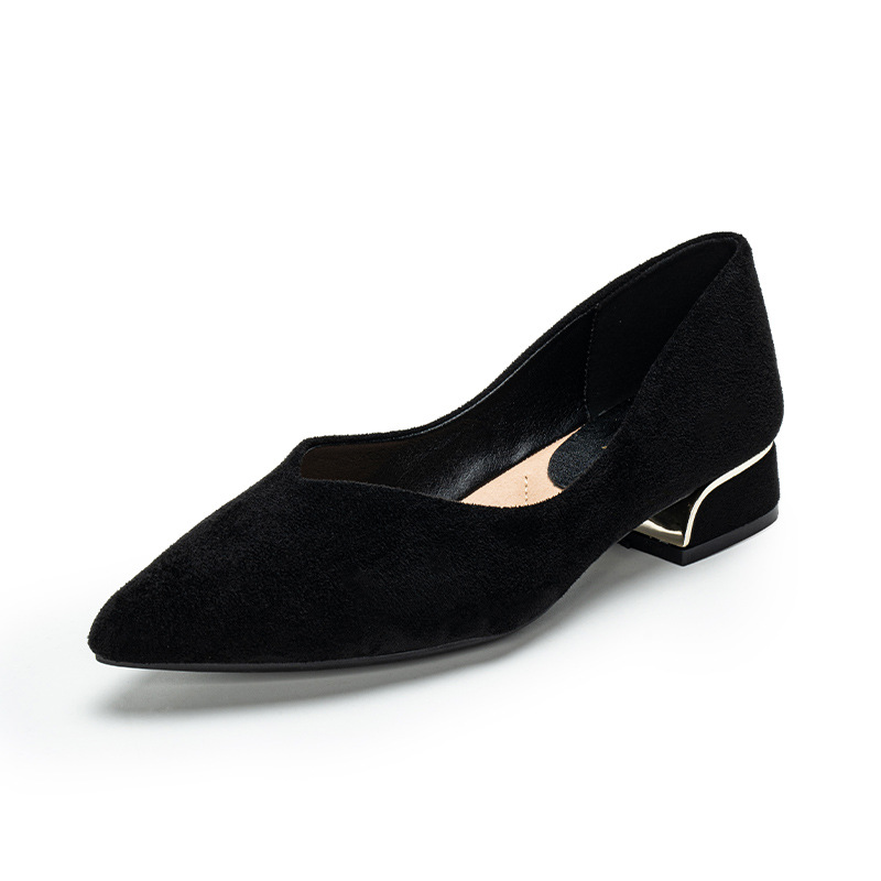 Women'S Shoes For Work - Sapatos Femininos de Couro Suede com