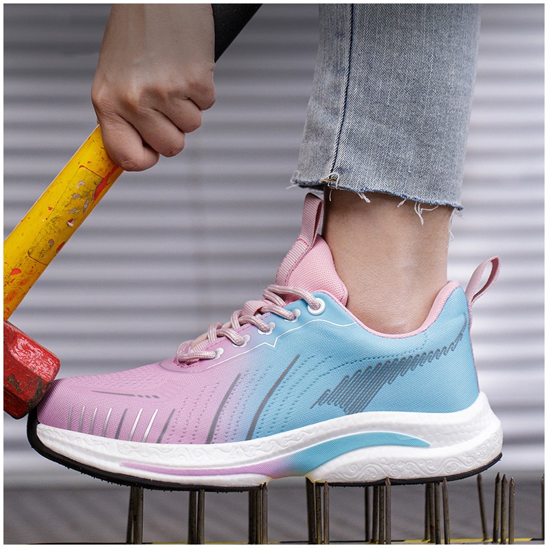 Women'S Shoes For Work - Calçados femininos respiráveis com biqueira de