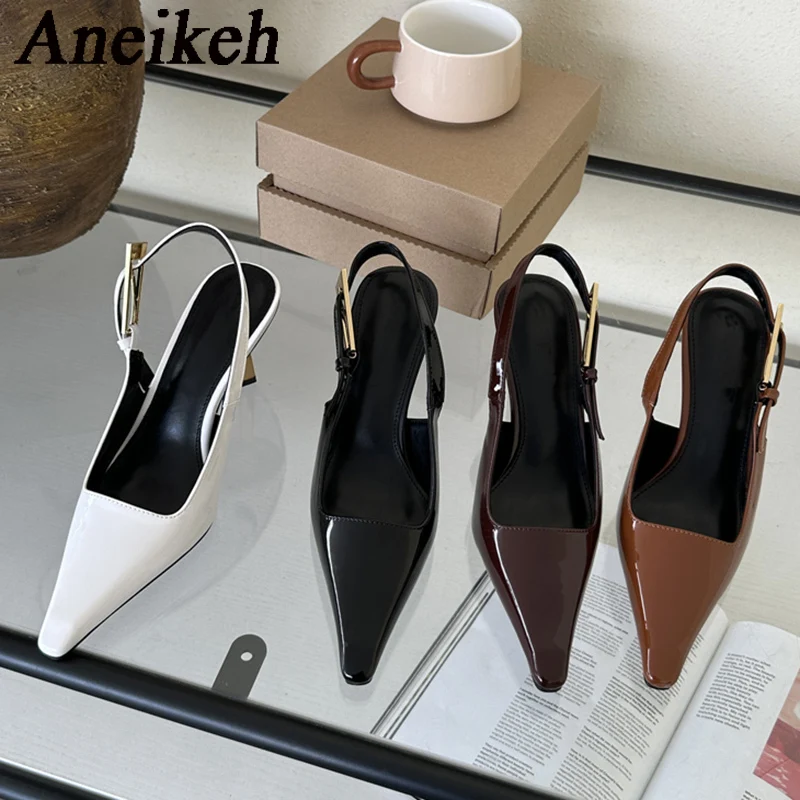 Women Shoes Zara - Aneikeh 2025 verão nova banda feminina