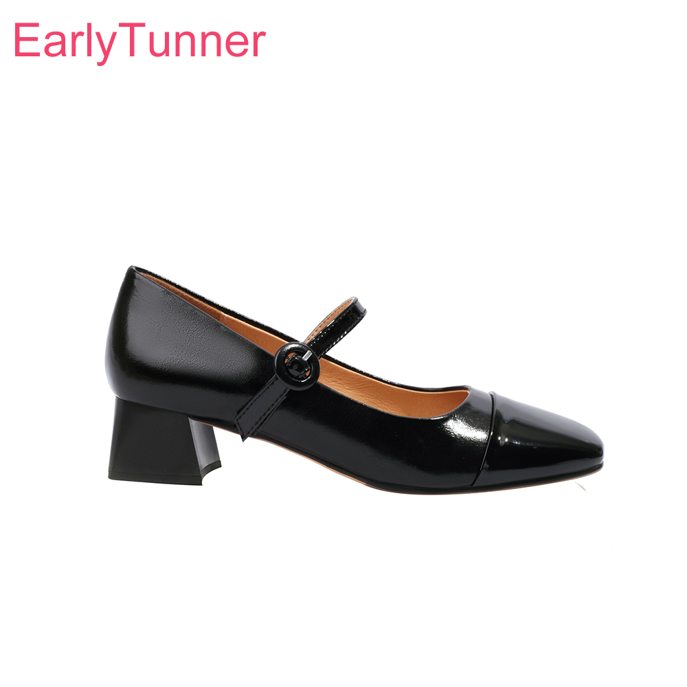 Women'S Shoes In Size 12 - Sapatos Femininos Mary Janes de Couro