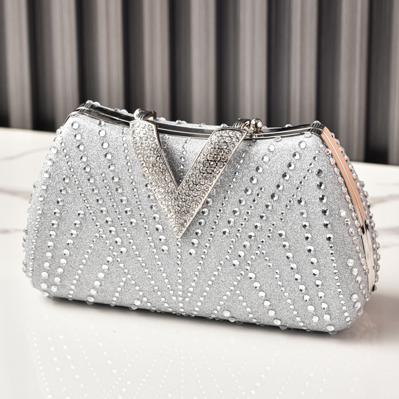 Women'S Shoes Louis Vuitton - Bolsa de Festa Prateada Inspirada em