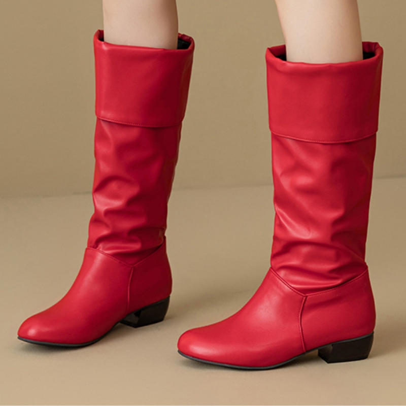 Deslizamento em joelho botas a - Women Shoes Waterproof avaliação e preço
