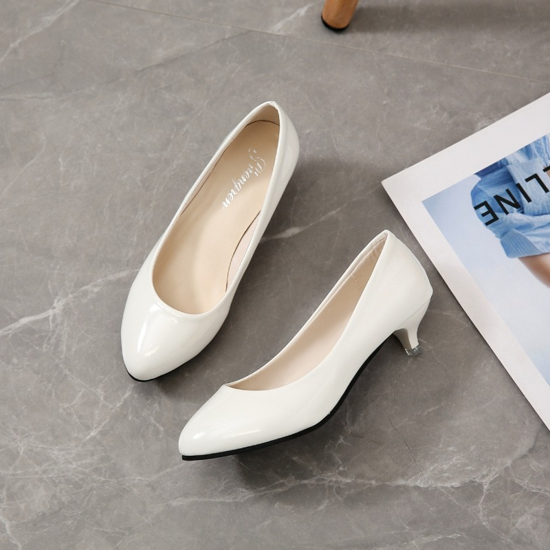 Sapatos femininos de salto méd - Women'S Shoes For Work avaliação e preço
