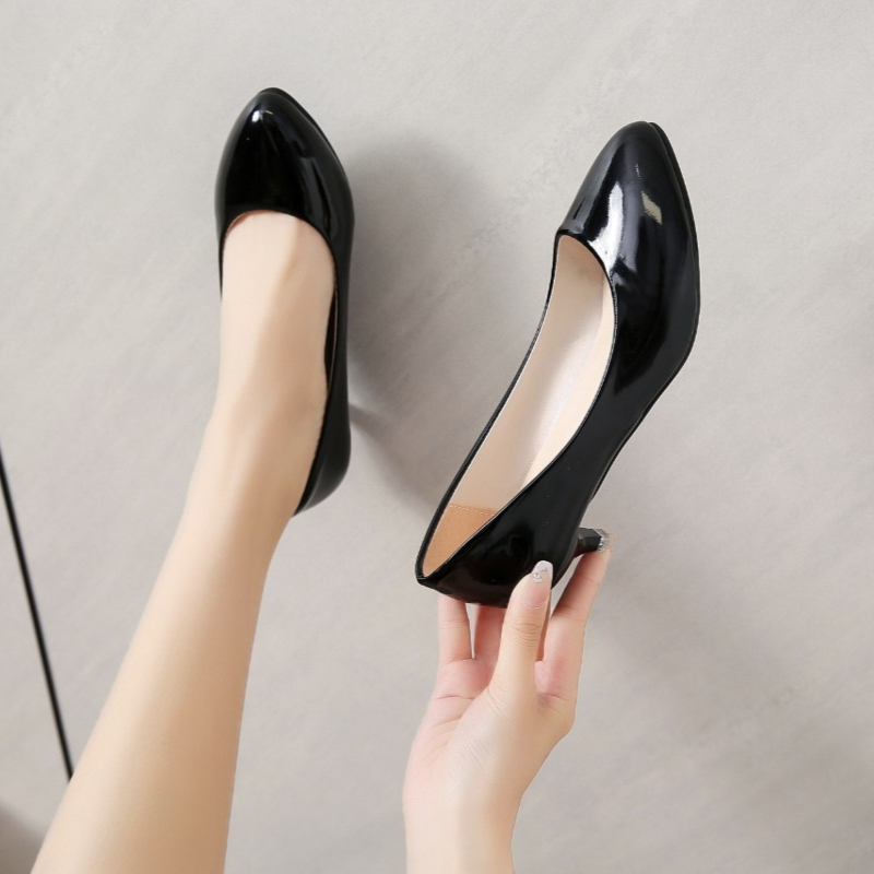 Sapatos femininos de salto méd - Women'S Shoes For Work avaliação e preço