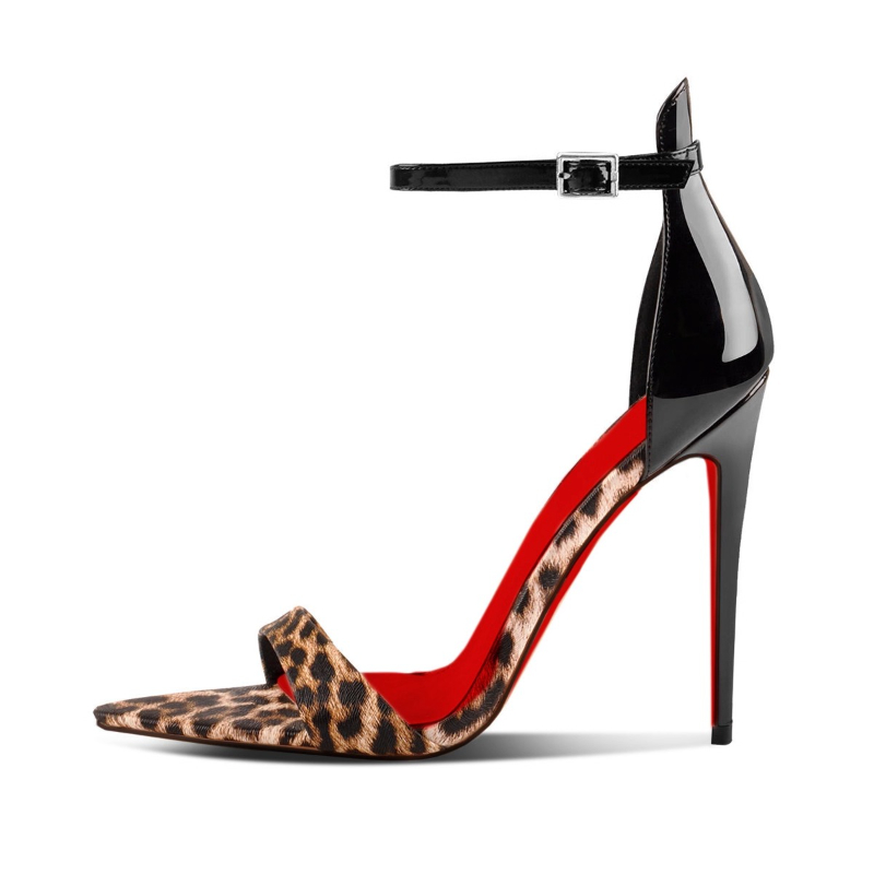 Feminino personalizado leopard - Leopard Print Heels avaliação e preço