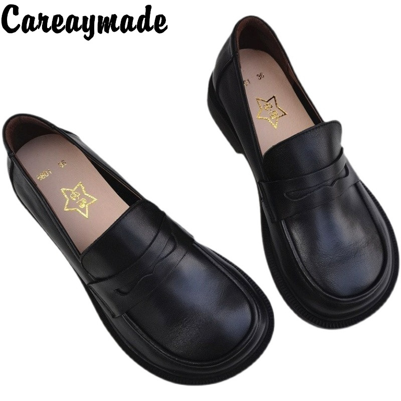Careaymade-sapatos Oxford casu - Women'S Shoes For Work avaliação e preço