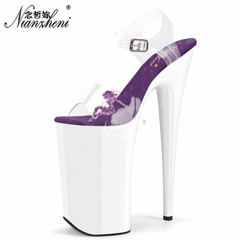 Sandálias de Plataforma Transp - Clear Strap Heel avaliação e preço