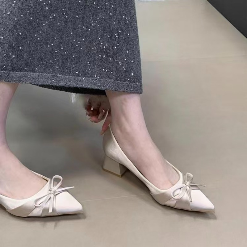 Retro meados de comprimento ún - Women Shoes With Heels avaliação e preço