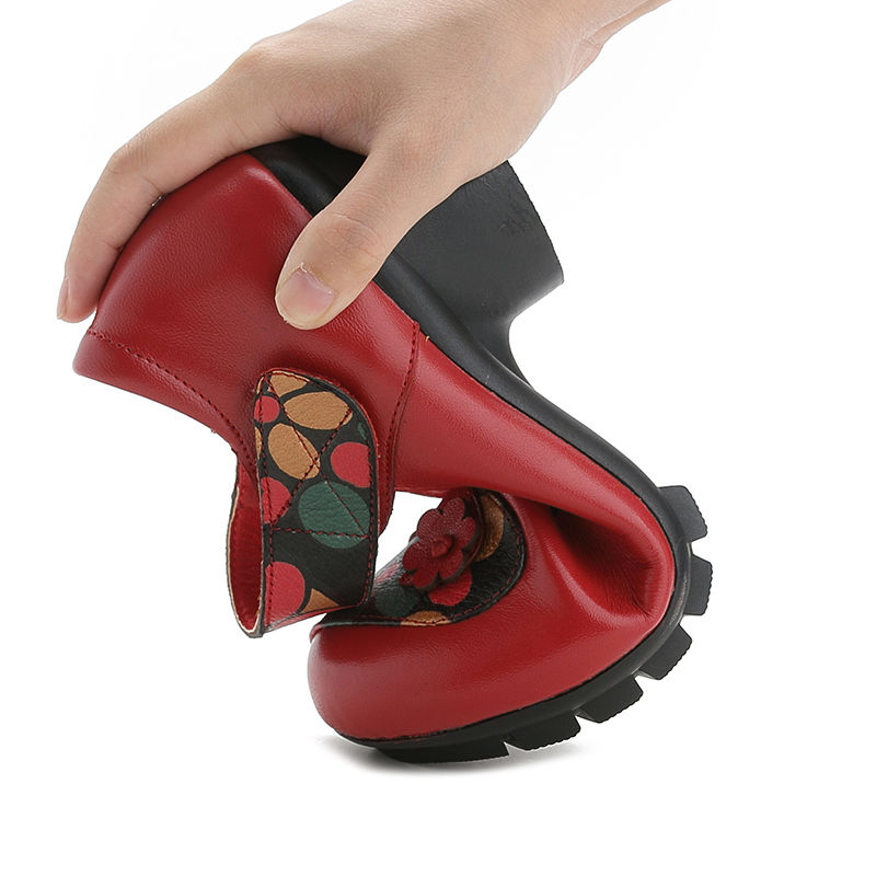 Cunhas florais luxuosas para m - Leopard Print Heels avaliação e preço