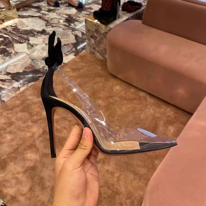Novos Sapatos de Salto Alto Se - Clear Strap Heel avaliação e preço