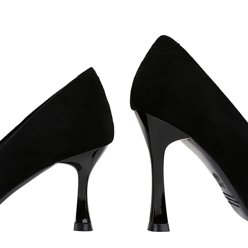 Bigtree sapatos camurça preto  - Women Shoes Zara avaliação e preço