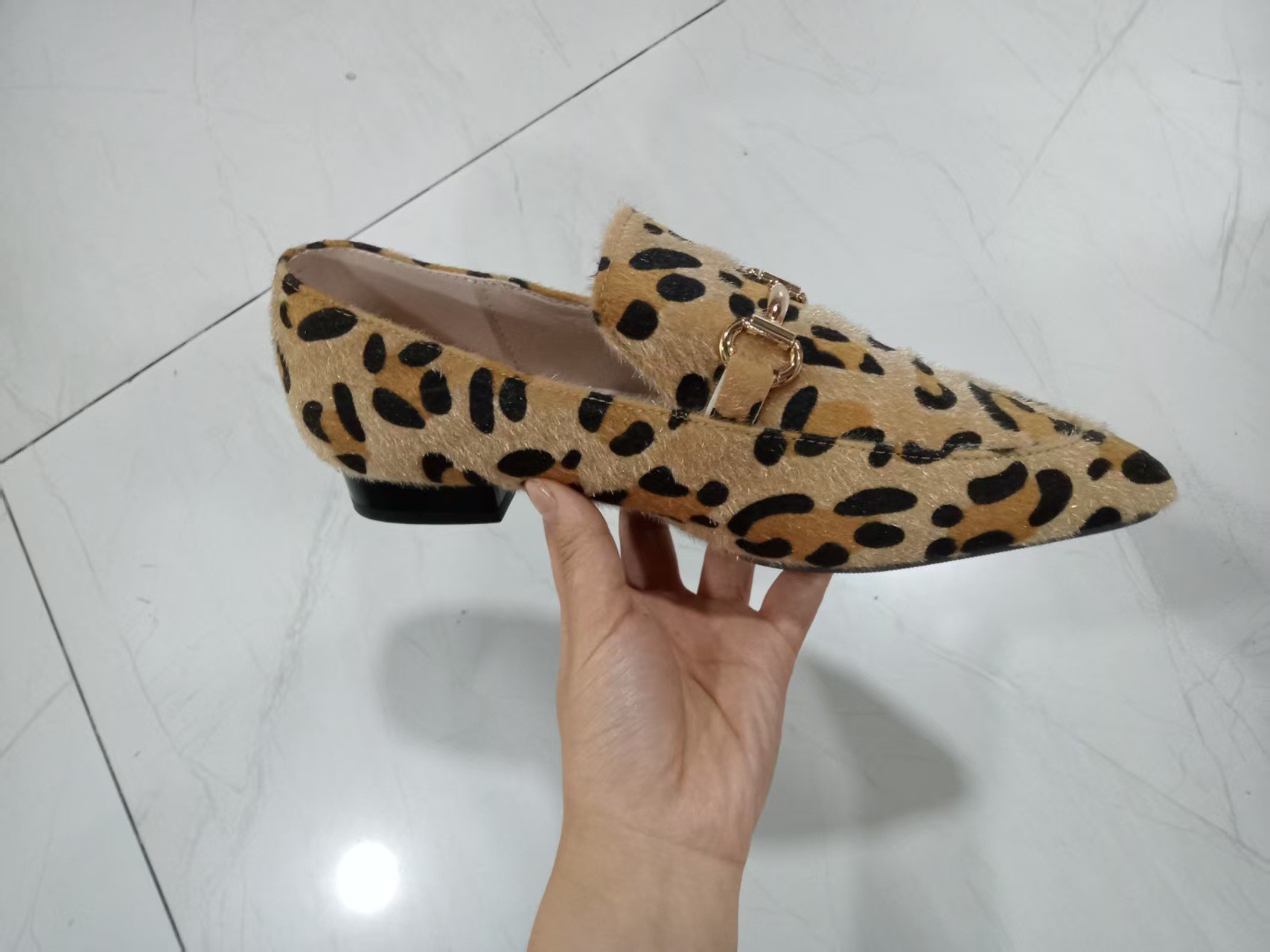 Sapatos Femininos Tamanho Gran - Leopard Print Heels avaliação e preço