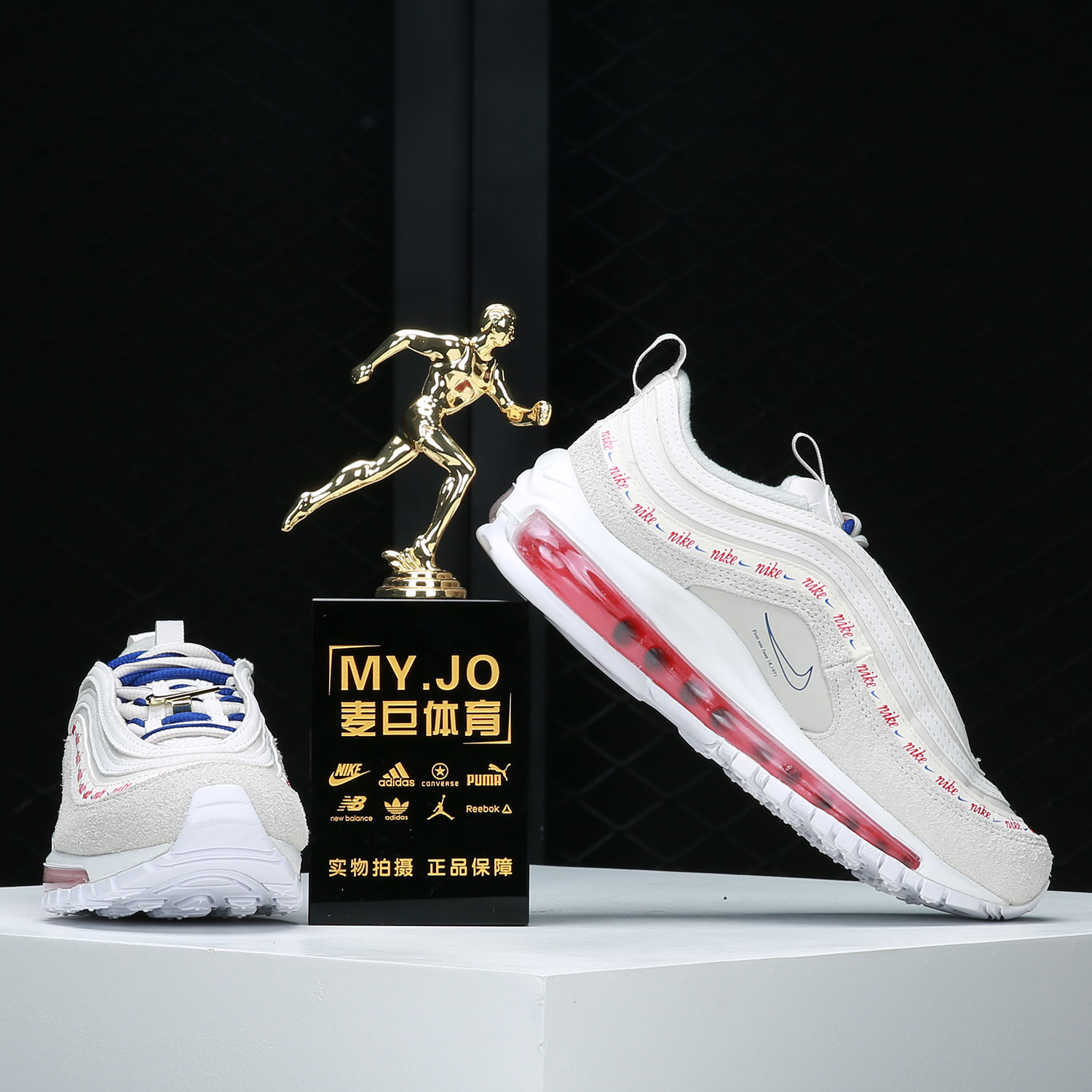 Nike genuíno AIR MAX 97 calçad - Women Shoes Running Nike avaliação e preço