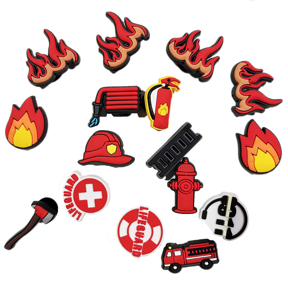 Pingente de sapato de bombeiro - Croc Style Clog avaliação e preço