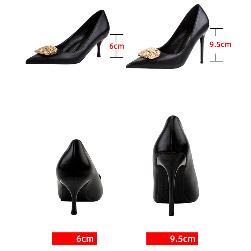 6cm/9.5cm salto alto bombas fe - Women Shoes Zara avaliação e preço