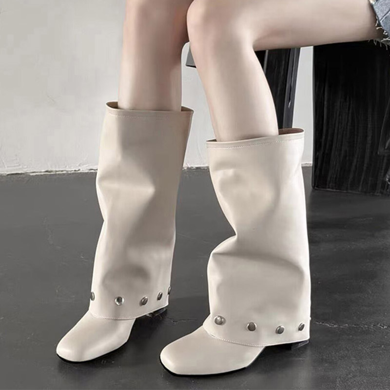 Novas Botas Femininas de Salto - Women'S Shoes In Size 12 avaliação e preço