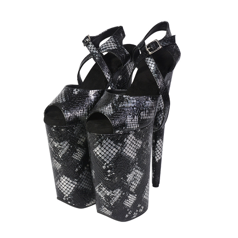 Sapatos de Performance para Mu - Clear Strap Heel avaliação e preço