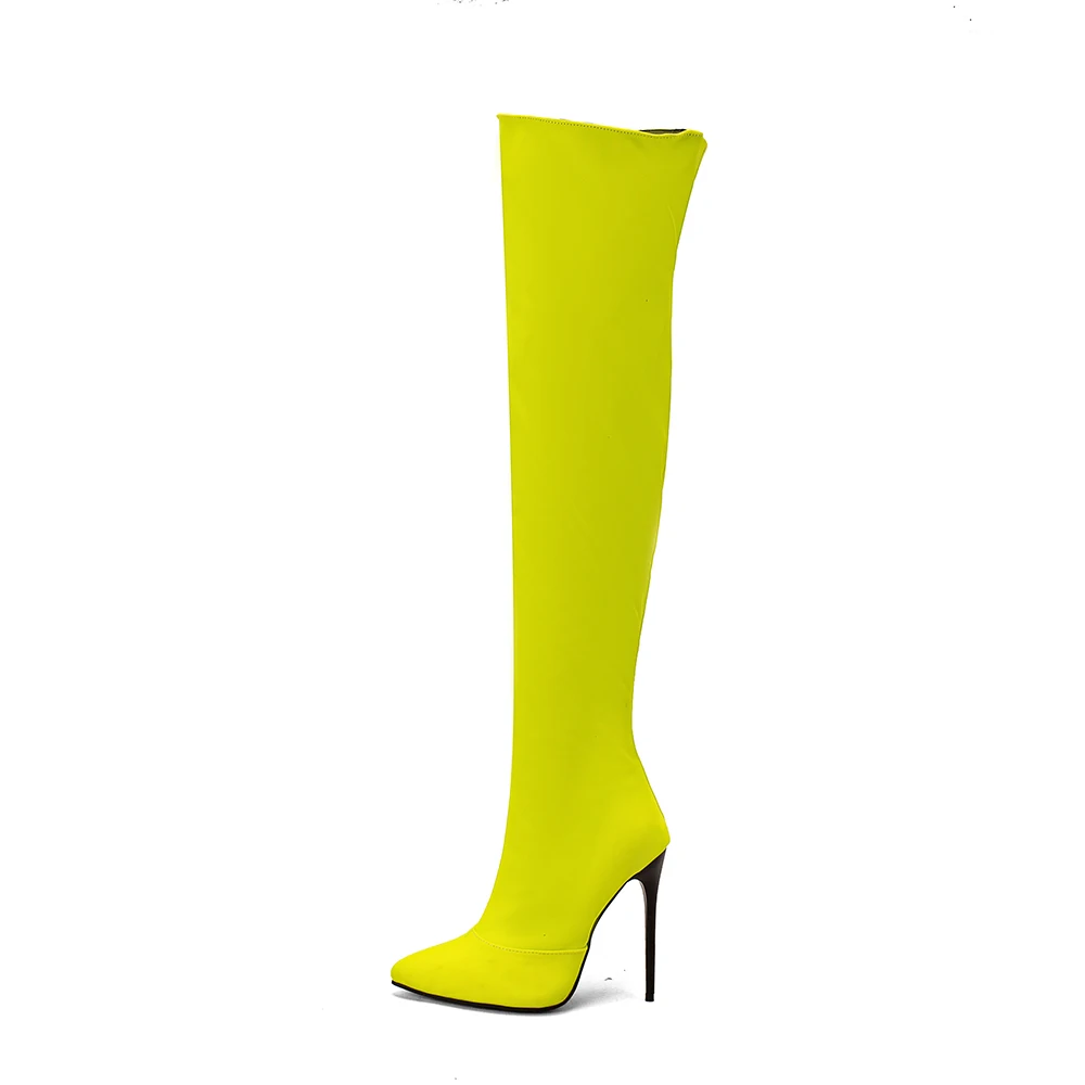 Novo inverno glamour laranja a - Women'S Shoes In Size 12 avaliação e preço