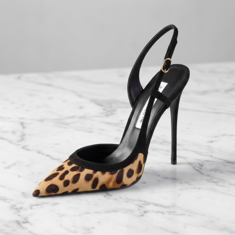 Yuejinlong # YJ26-802, Sandáli - Leopard Print Heels avaliação e preço