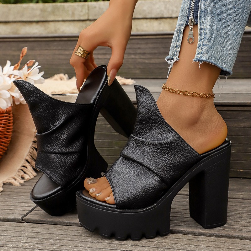 Novidade de Verão: Sandálias F - Women Shoes Mules avaliação e preço
