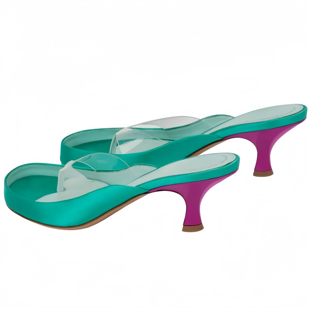 Sandálias Femininas Douradas d - Clear Strap Heel avaliação e preço