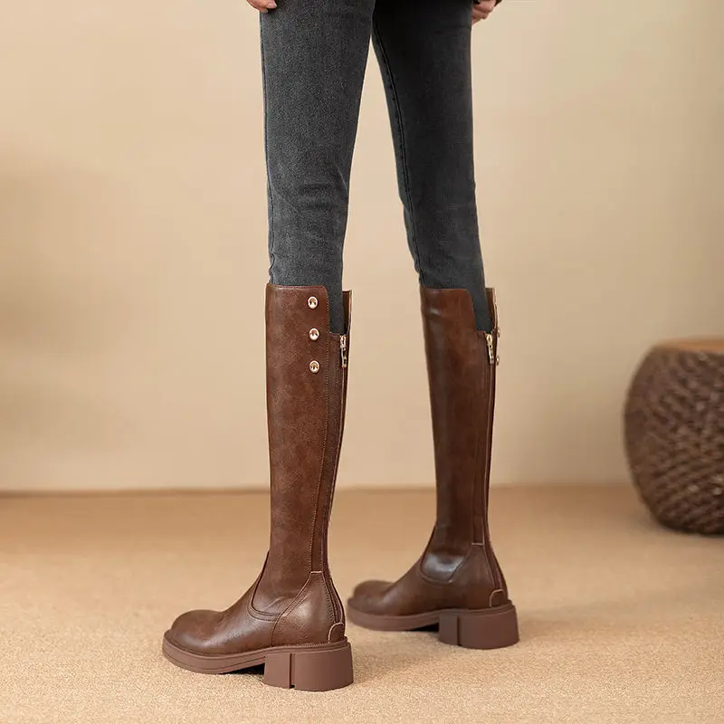 Outono inverno salto médio sen - Women Shoes Waterproof avaliação e preço